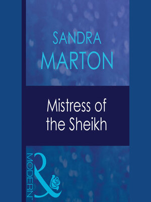 cover image of Mistress of the Sheikh